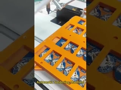 เครื่องเชื่อมแบบอัตโนมัติ 4 แกน สําหรับ PCB ของเล่นอิเล็กทรอนิกส์ USB สายหมึก